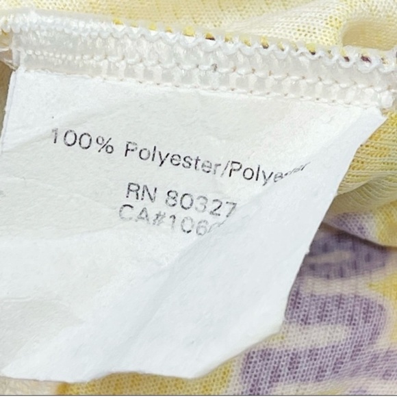 PEARL IZUMI Men’s CYCLING JERSEY Yellow Purple Pan-Mass Challenge 1999 Size M - Picture 8 of 8